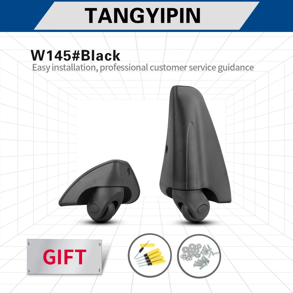 

Чехол на колесиках TANGYIPIN W145, Сменный Чехол для багажа, универсальные прочные бесшумные ролики для ремонта колес