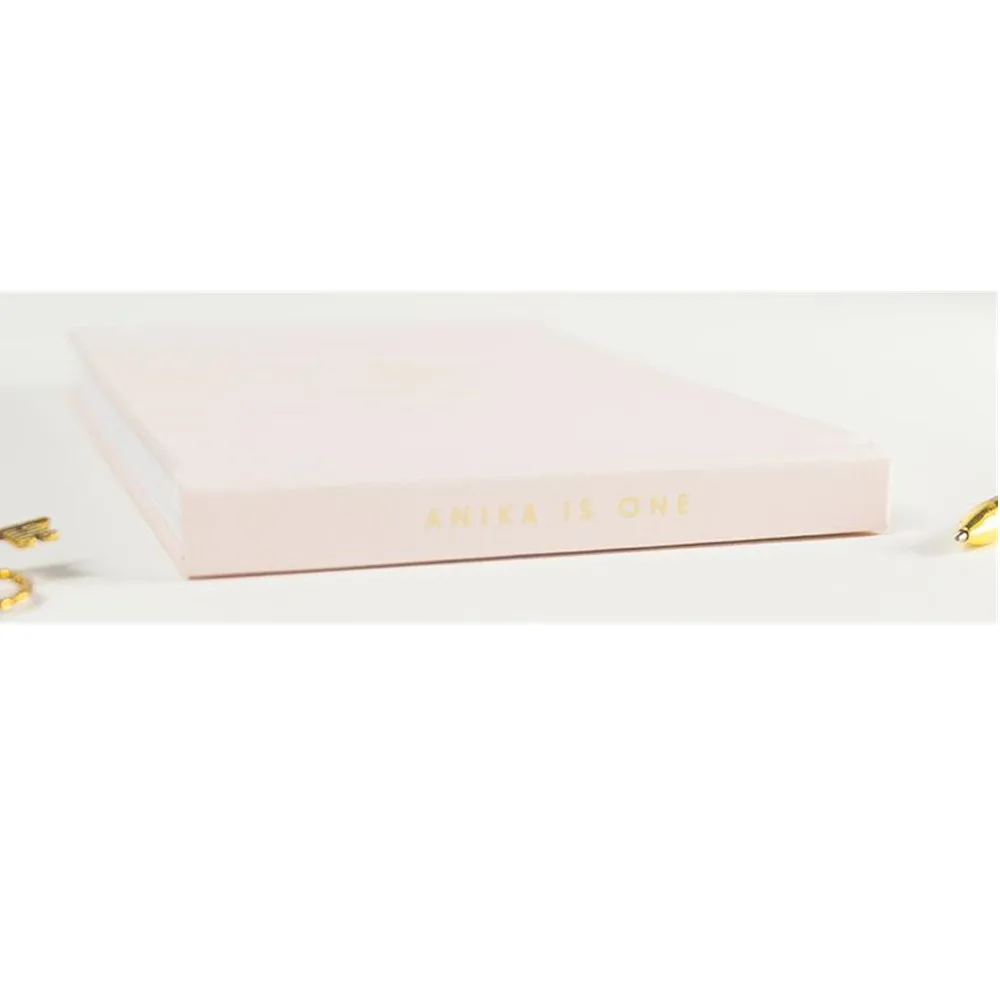 Фольгированная Золотая детская книга для первого дня рождения гостевая на заказ