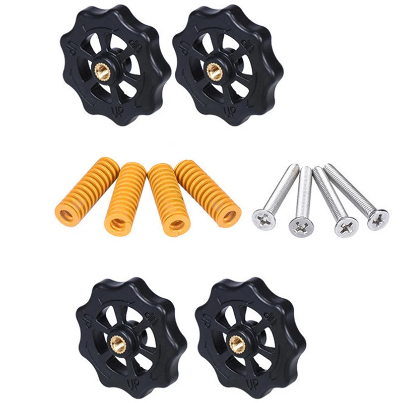 

3D Printer Parts Heated Bed Spring Leveling Kit Adjustment Kit For CR-10