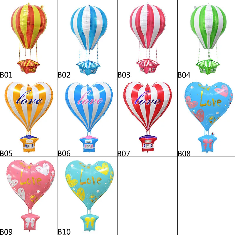 Воздушные шары в виде сердца гелиевые 1 шт. воздушный шарик из алюминиевой фольги