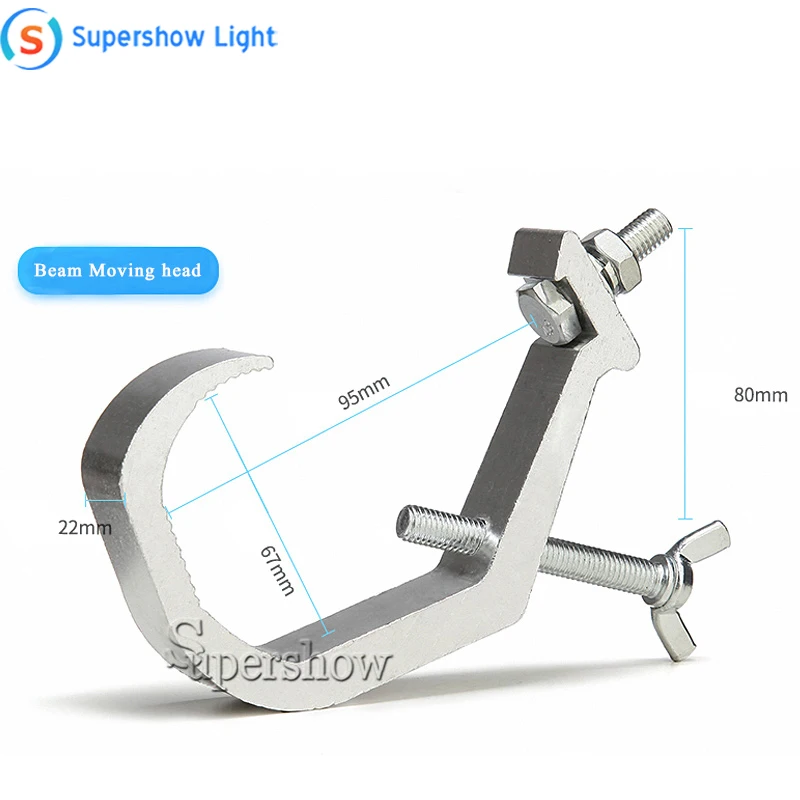 Алюминий светодиодный сценический светильник крюк подходит для 40-60 мм диско