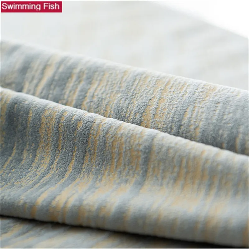 Скандинавские тяжелые шторы в стиле ретро роскошные декоративные оконные