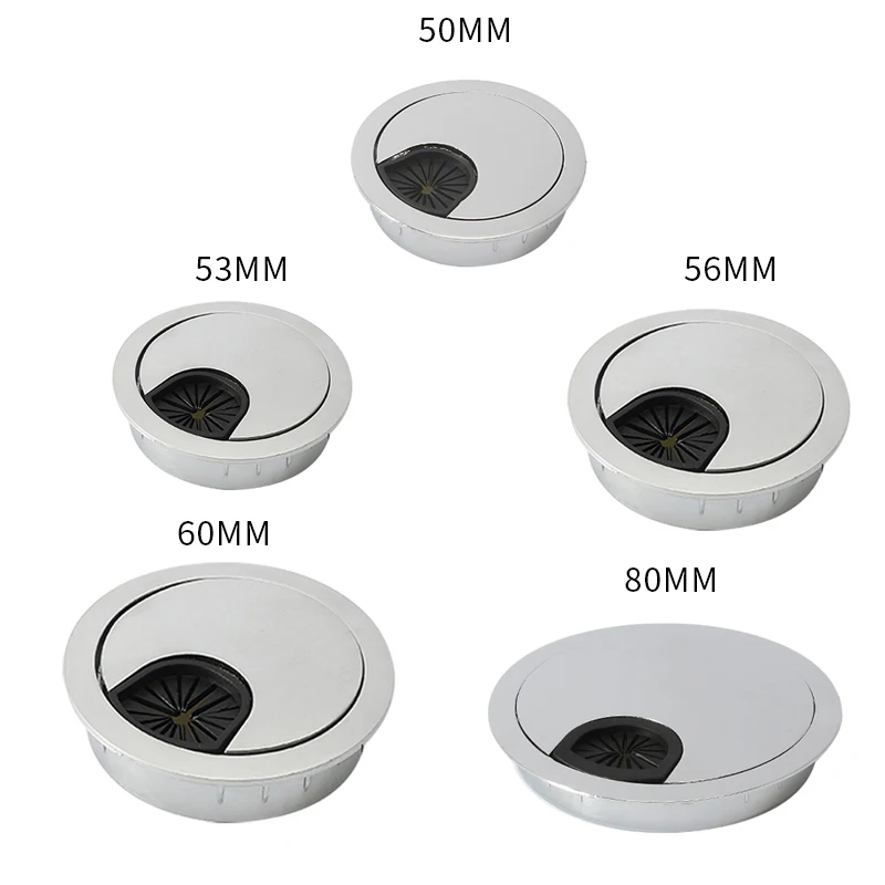 Оцинкованный сплав настольный провод крышка отверстия основание компьютера