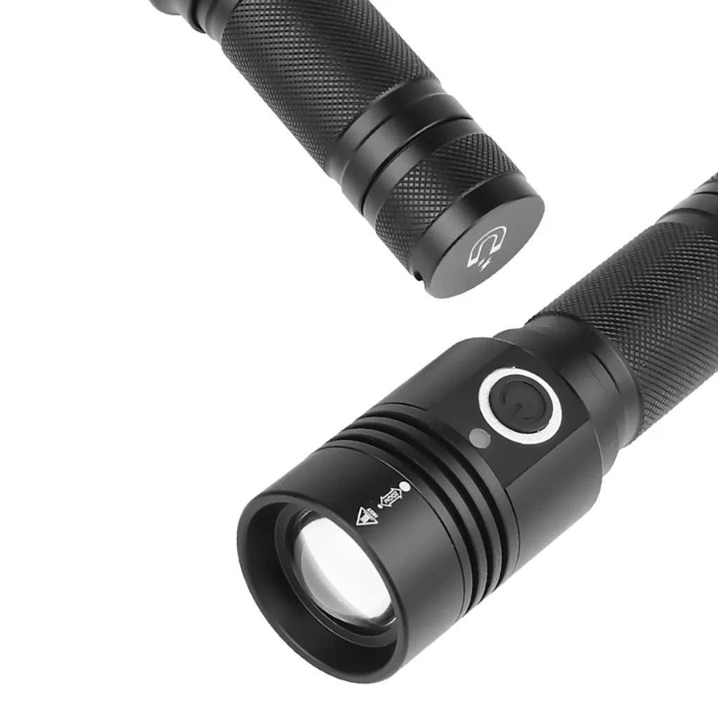 

Aluminum Alloy XHP50 LED 4 Mo du s Taschenlampe Jagdlampe Camping Lampe 1x18650 linterna led recargable de alta potencia#4