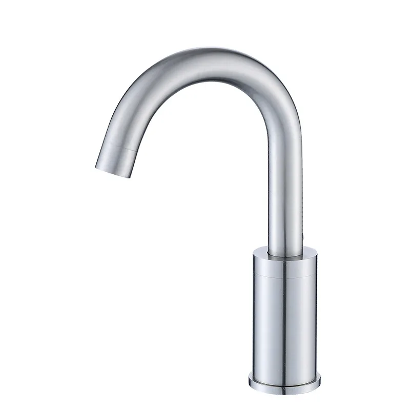 

304 stainless steel automatic infrared sensor faucet public wash basin wash basin kitchen wash basin faucet