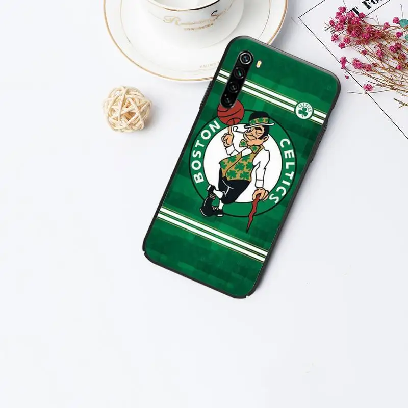 

CELTICS BOSTON case coque fundas etui for xiaomi note max mi 3 7 8 9se Redmi 7 7a 8 8t 10 pro lite cases cover