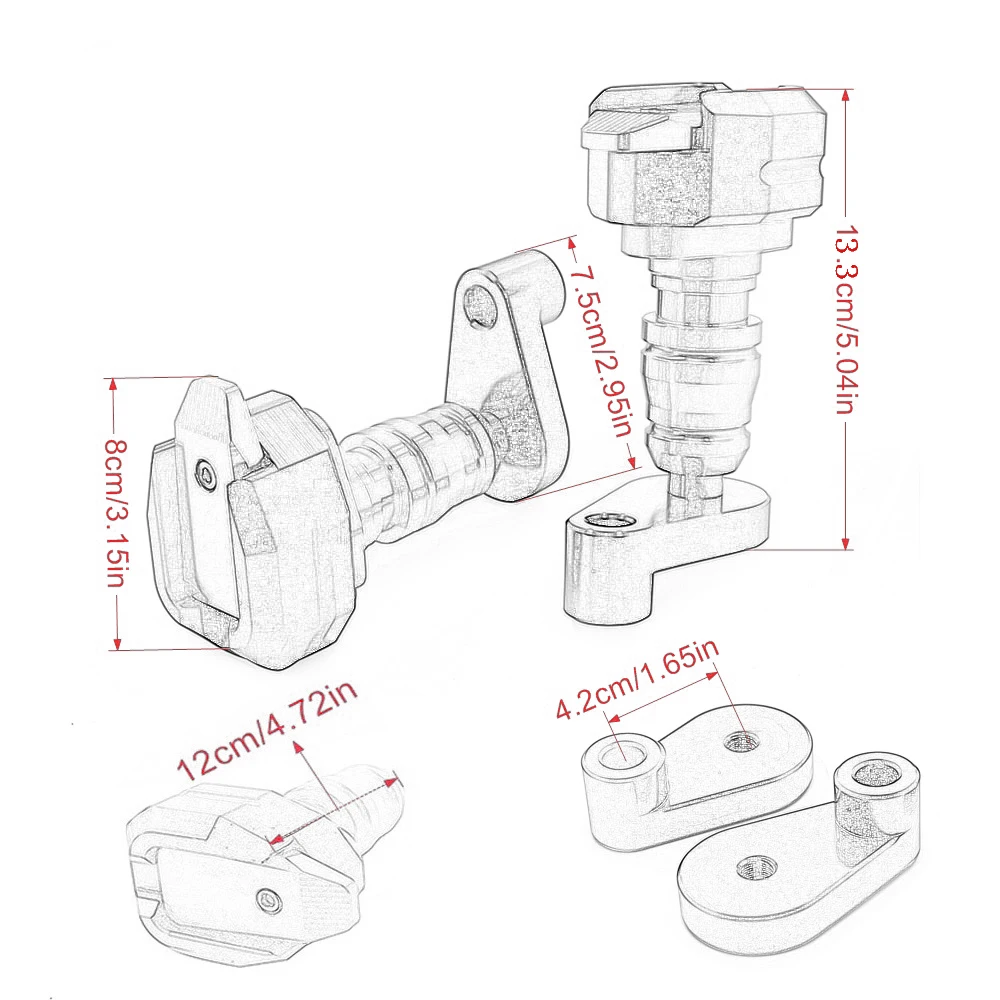 Защита от падения с CNC мотоцикла Противоударная накладка рамка ползунок