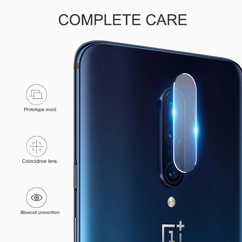 2 шт задняя камера объектив Защитная пленка для OnePlus 7 Pro Объектив Закаленное