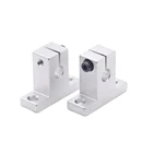 4 Вал ПК Поддержка SK8 SK10 SK12 SK16 SK20 Линейный рельсовый подшипник вертикальный кронштейн роутер 3D принтер Часть 8 мм 10 мм 12 мм 16 мм