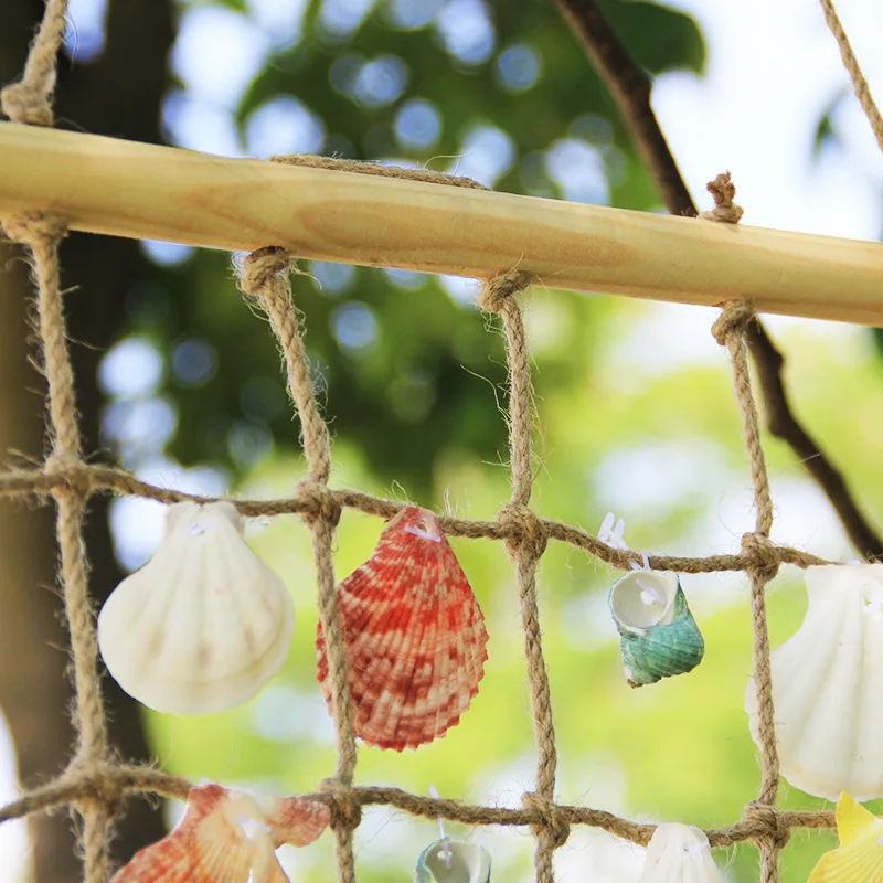 Креативная натуральная раковина гобелен домашнее украшение для стен дверная