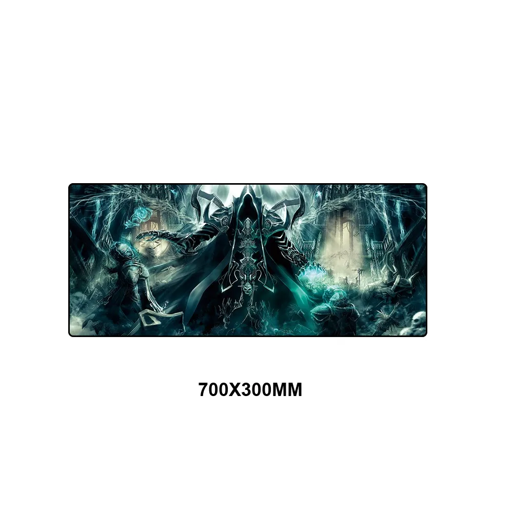 Diablo 3 коврик для мыши резиновый коврик XL большой игровой коврик для мыши геймер Противоскользящий ПК коврик для мыши Lockedge HD офисный коврик мышь для ноутбука - Цвет: AHPHS-001