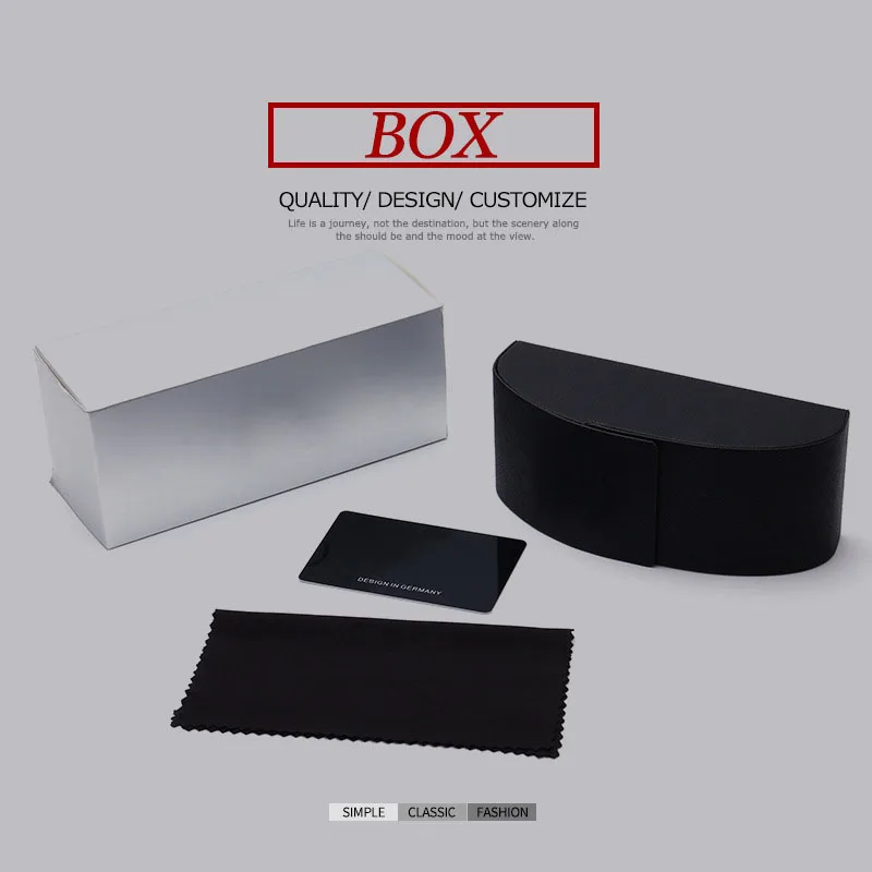 Original Brand Box Поляризационные солнцезащитные очки для мужчин, роскошные брендовые дизайнерские классические ретро солнцезащитные очки, мужские солнцезащитные очки с покрытием для вождения, gafas de sol hombre 551 - Цвет линз: Original Brand Box