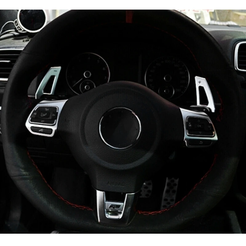 Car Steering Wheel Shift Paddles Extension For-VW Golf 6 Golf7 GTI GTE Jetta MK6 R20 R36 Passat Scirocco Golf5/R32 | Автомобили и
