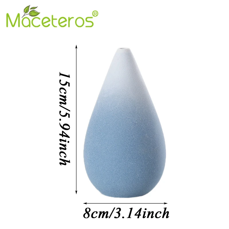 Скандинавская простая керамическая ваза Ins для дома гостиной обеденного стола с