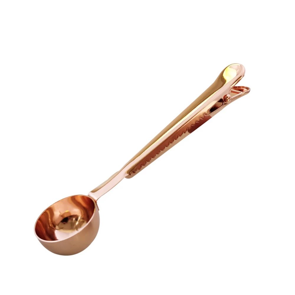 Креативная 304 ложка из нержавеющей стали с гальваническим покрытием титановая