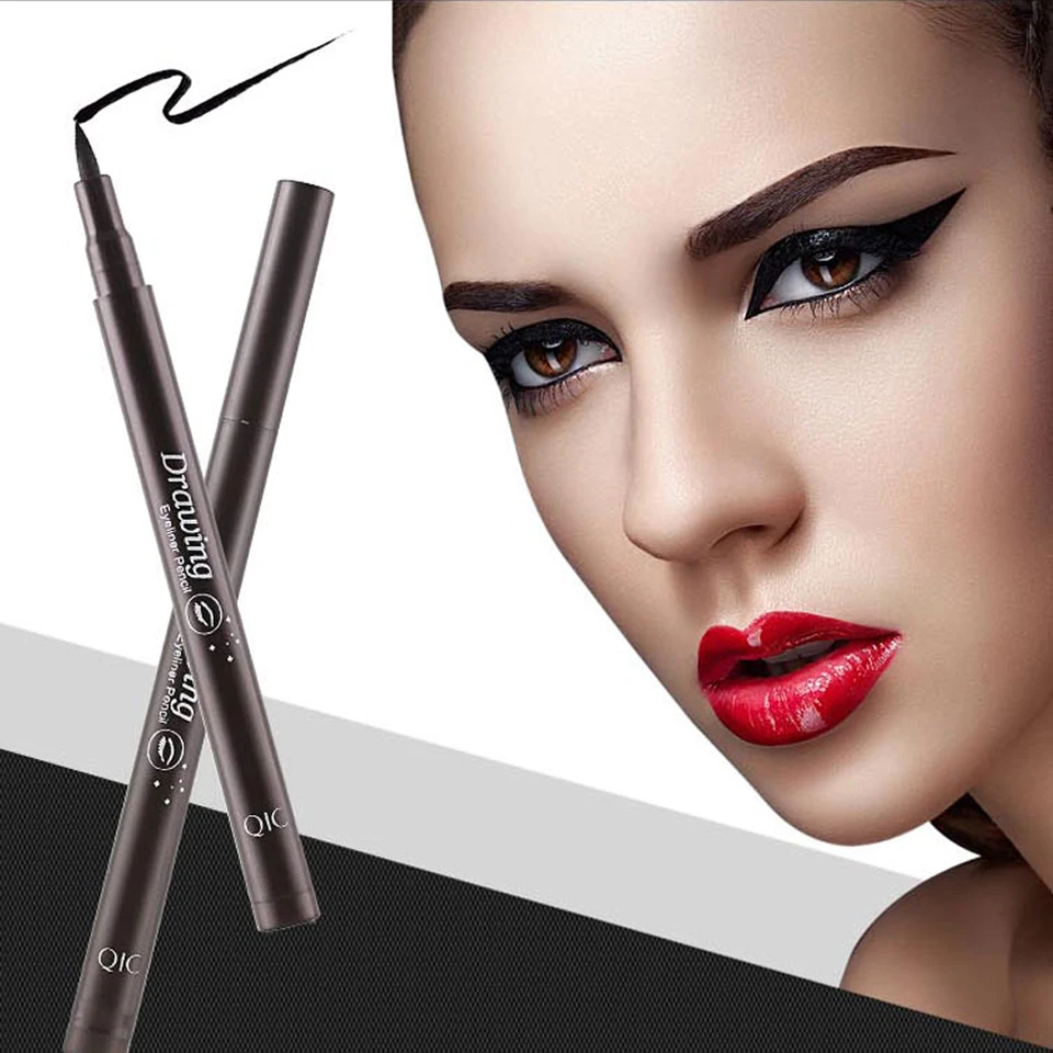 

QIC Perfect Stereo Eye Pencil Clear & Smooth Persistent Color Waterproof & Non-smudge Automatic Eyeliner Charming Electric Eye