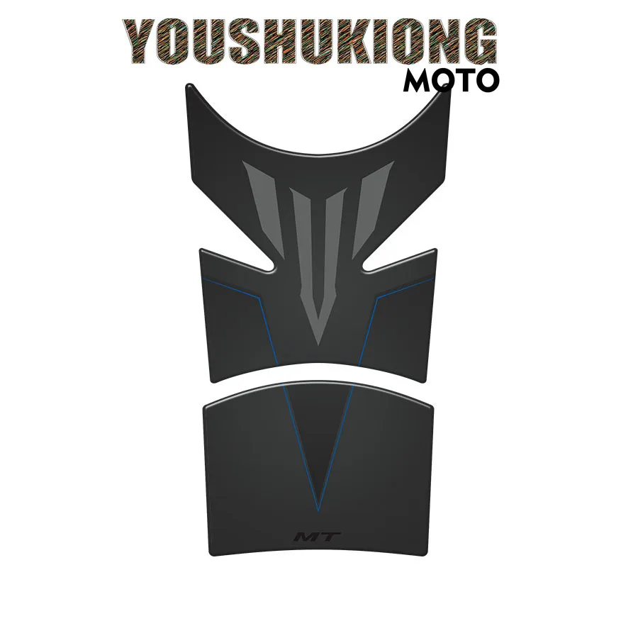 

Fit For MT-07 MT-09 MT07 MT09 MT 09 MT 07 Motorcycle 3D Carbon Fiber Tank Gas Cap Pad Filler Cover Sticker Decals