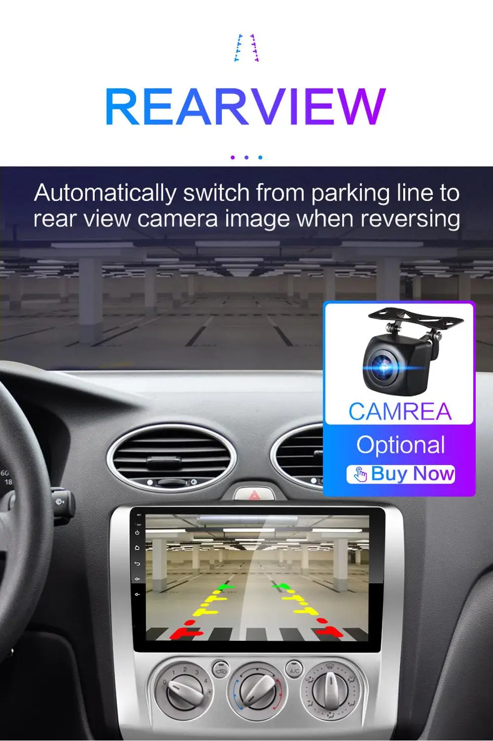 Мультимедийная магнитола для Ford Focus Exi стерео-система на Android 8 1 с 9 &quotсенсорным