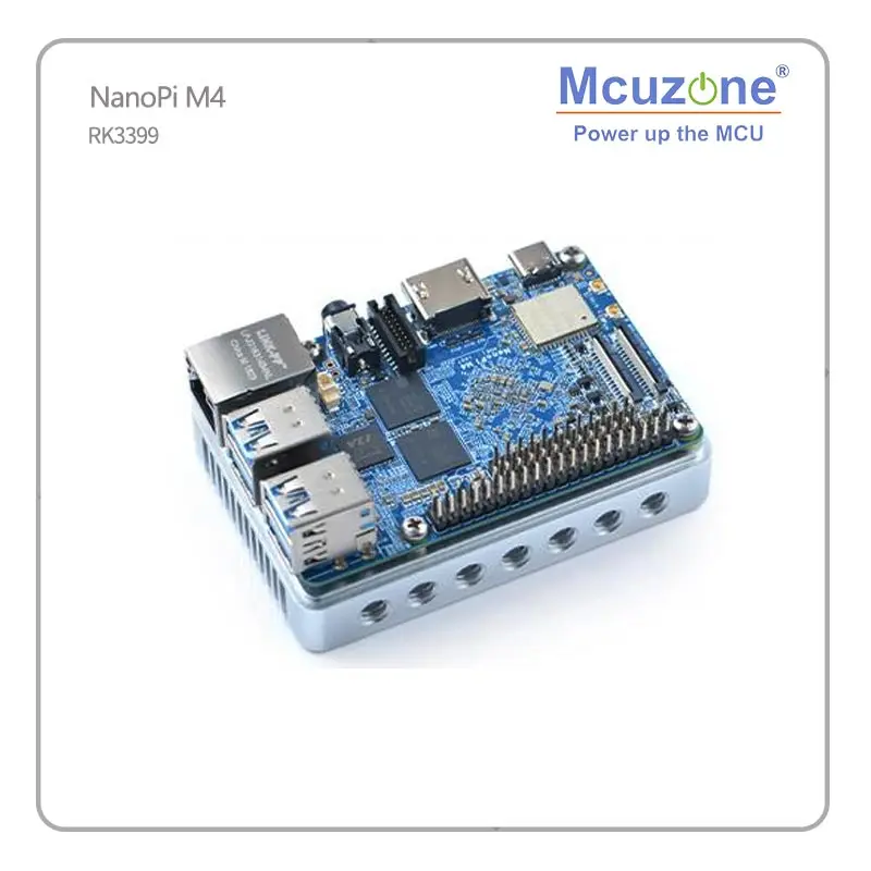 FriendlyELEC NanoPi M4 2 ГБ DDR3 Rockchip RK3399 SoC 4G и 5G двухдиапазонный WiFi + Bluetooth 4 1 Поддержка Ubuntu Android