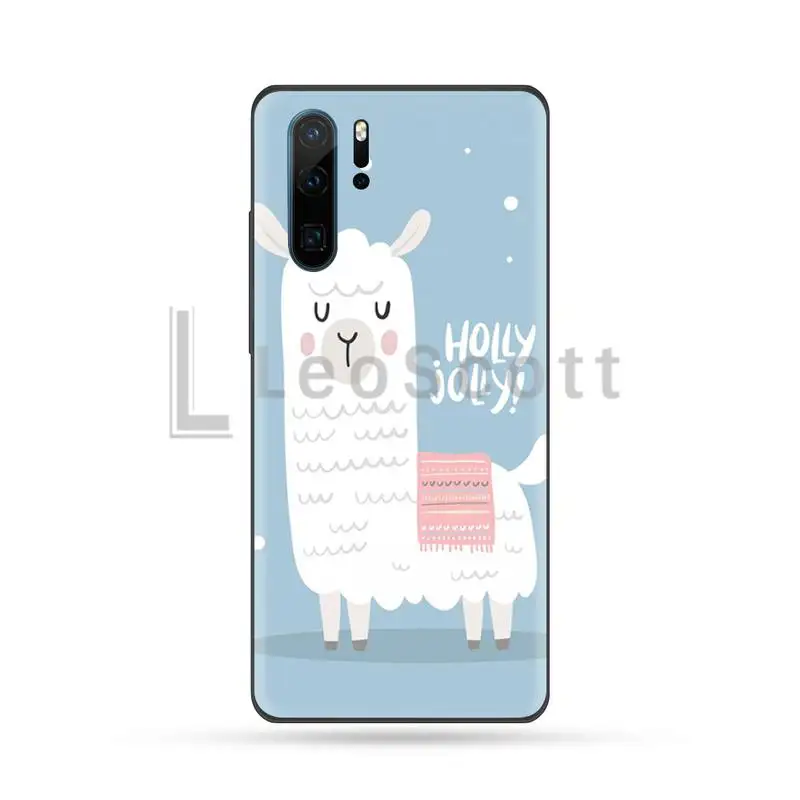 

lama Llama Animals Phone Case For Huawei P9 P10 P20 P30 Pro Lite smart Mate 10 Lite 20 Y5 Y6 Y7 2018 2019