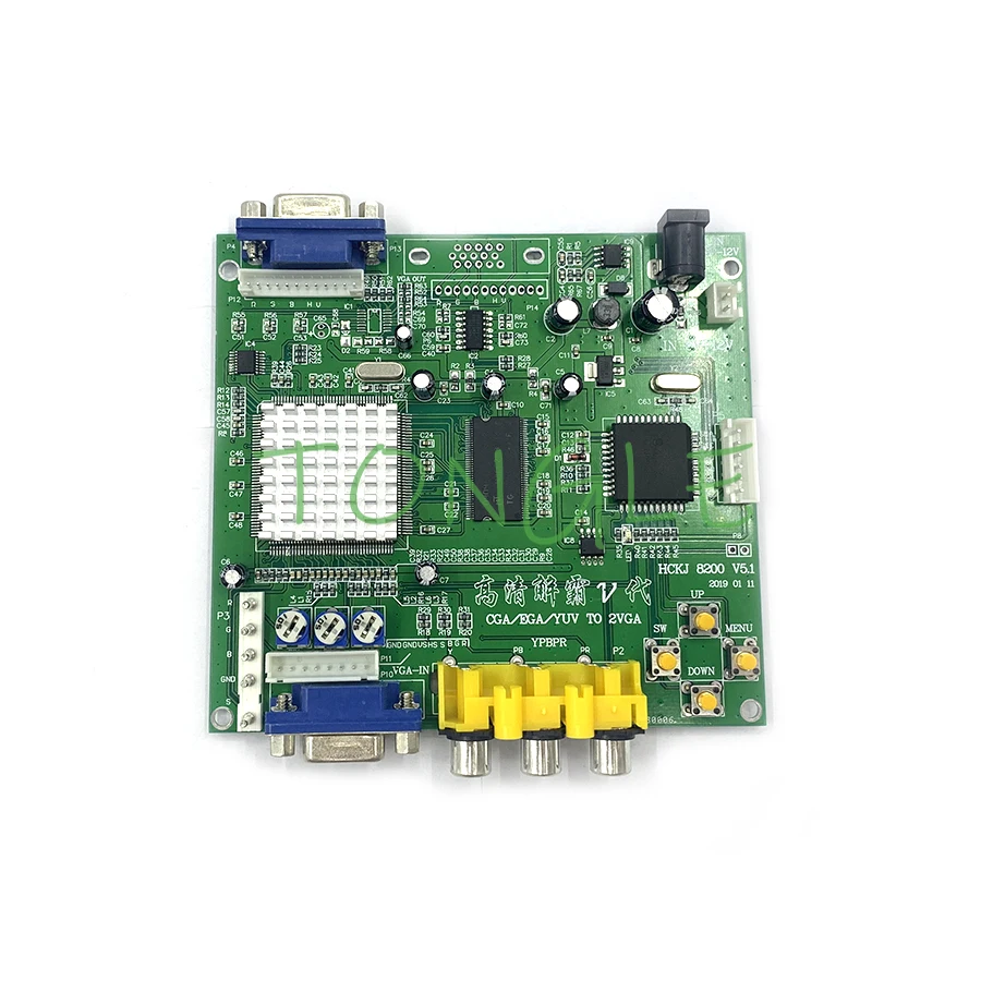 Аркадная игра GBS8220 CGA/YUV/EGA/RGB преобразователь сигнала в VGA HD плата видеоконвертера