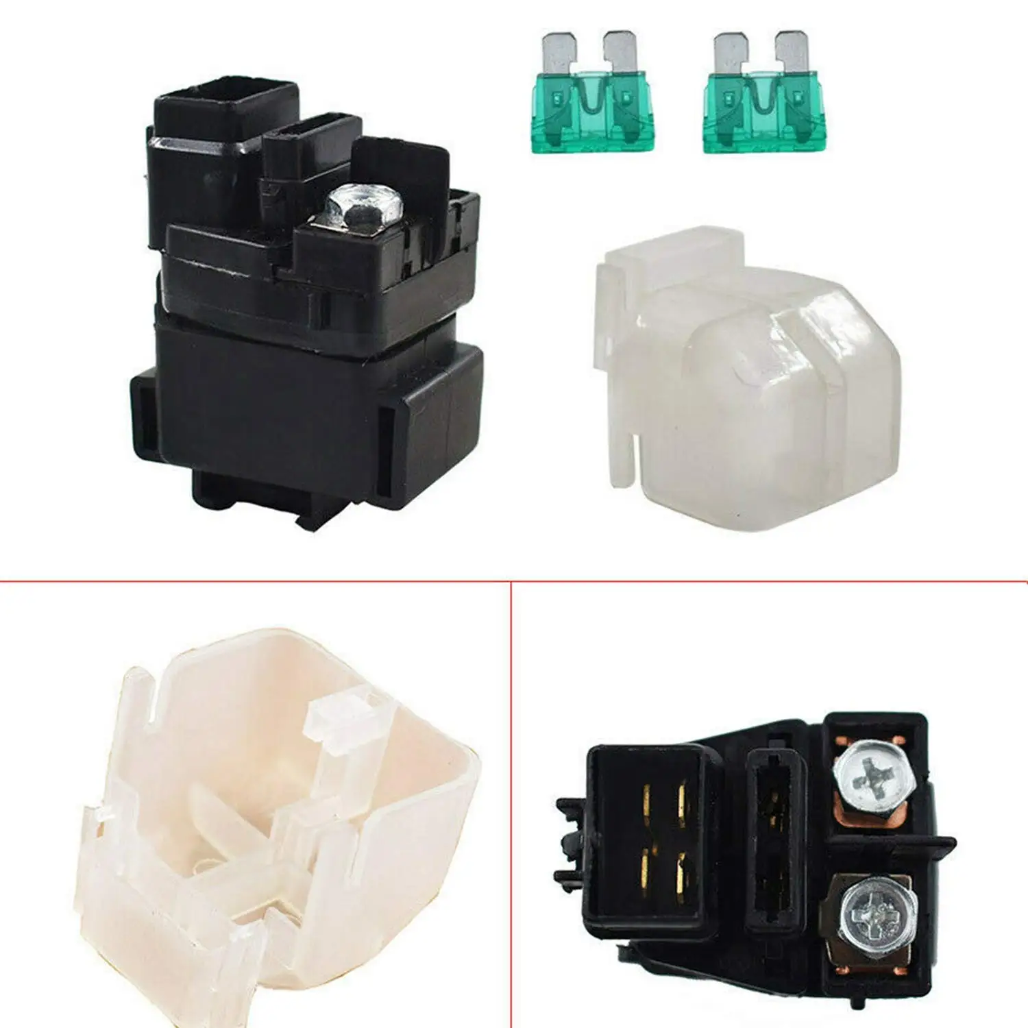 

Car Accessories 12V Starter Relay Fit for Arctic Cat Atv 375 2002,400 1998-2005, 454 1996-1998