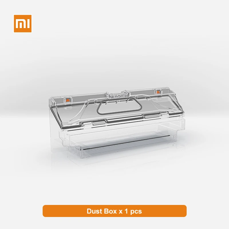 Xiaomi 1 Dust Box Робот-пылесос Xiaomi Roborock S50 S51, 2 запасные части, боковые щетки, роликовая щетка, кучи, фильтр, тряпка для уборки пыли, коробка - Цвет: Xiaomi 1 Dust Box