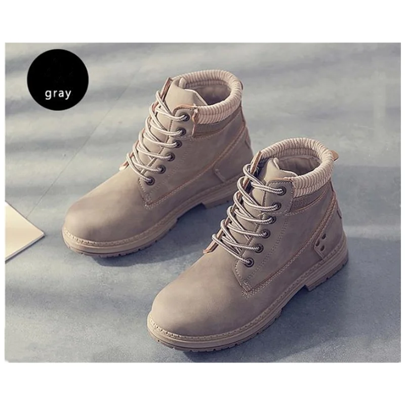 Snow Boots Womens Cross-border Women Winter  Boots Shoes Ladies Velvet Boot Ankle Fully Fur Lined Anti-Slip Leather Boots X0055