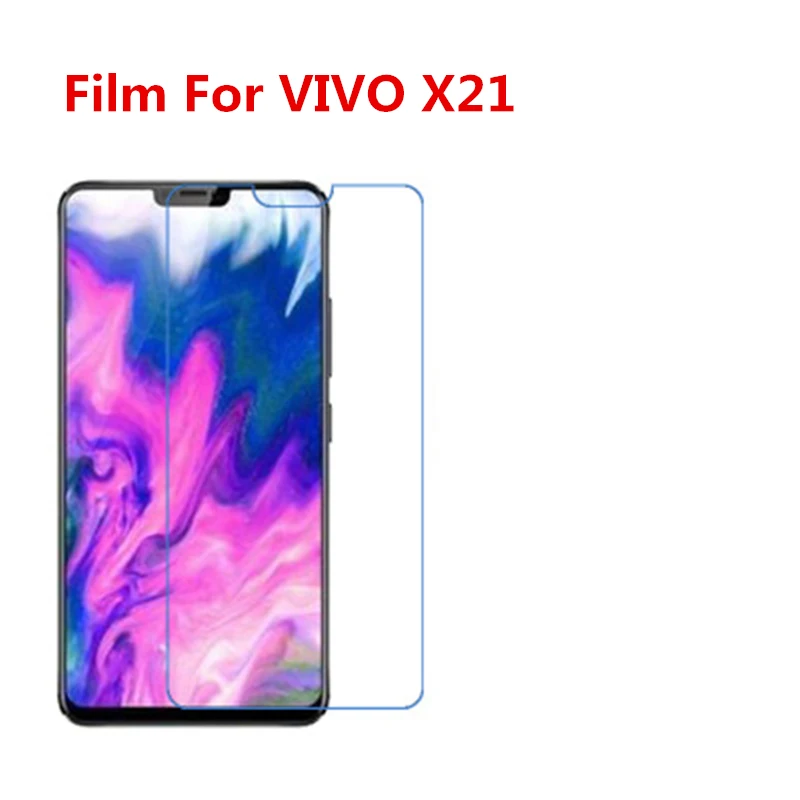 1/2/5/10 шт. ультратонкая прозрачная защитная пленка для HD ЖК-экрана с тканевой пленкой для чистки VIVO X21.