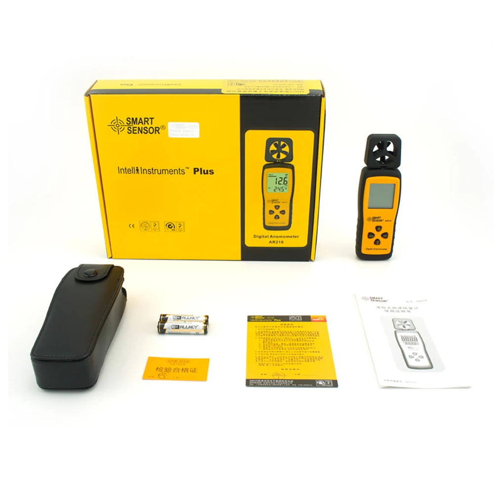 

LCD Digital Anemometer Wind Speed Meter Wind Gauge Fishing Industry Weather Detection Measuring Range 0~30m/s