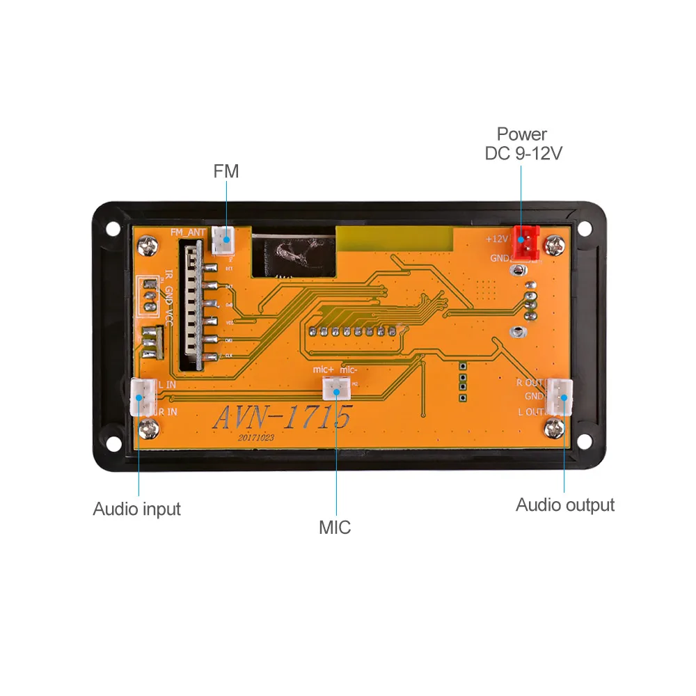 AOSHIKE Bluetooth без потерь обезьяна декодер Регулировка эквалайзера FM спектр дисплей Bluetooth аудио FM многофункциональная MP3 доска с приложением