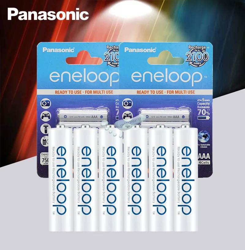 20 шт. Panasonic Eneloop Оригинальная батарея Pro 1 2 в AaA 800 мАч Ni MH камера Фонарик Игрушка