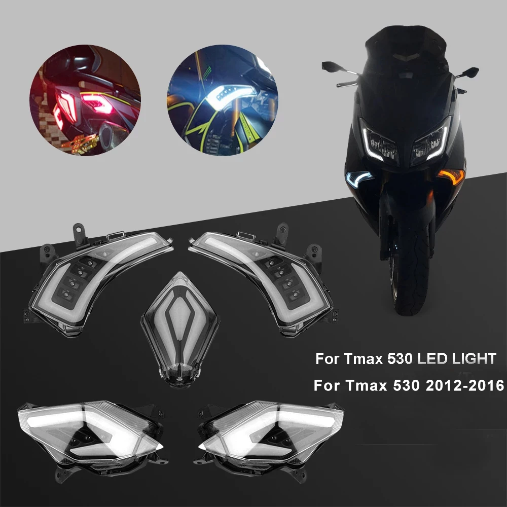 Для Tmax 530 светодиодные фонари передние задние стоп-сигналы указатели поворота