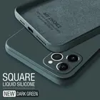 Роскошный жидкий мягкий силикагелевый защитный чехол для телефона Xiaomi Redmi Note CC9 Pro CC9E K20 9T A3 Lite 9 8 7 8T прямоугольный чехол