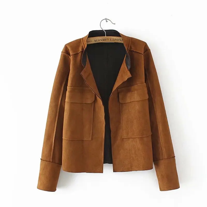 Новая осенне-зимняя куртка женская Chaqueta Mujer оверсайз зеленая уличная короткая