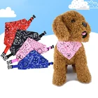 Регулируемый собака треугольная повязка щенок кошачий шарф воротник бандана нагрудники шеи украшения на платье вверх День рождения моющиеся товаров для домашних животных