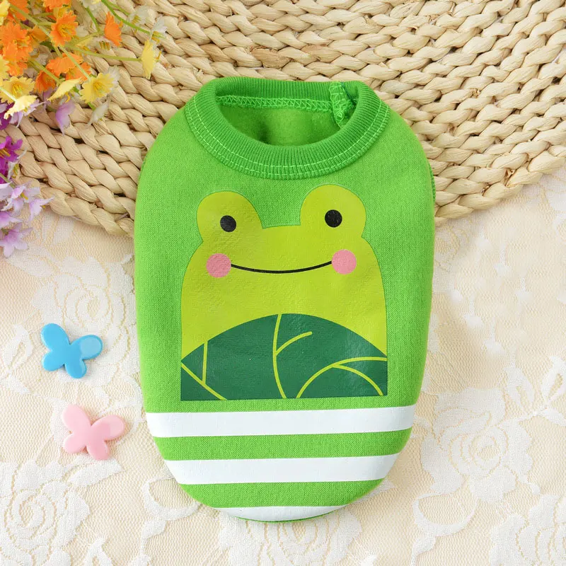 

Cute Print Small Dog Hoodie Coat Fleece Small Pets Clothing Dog Pullover Cat Warm Vest Winter Cartoon Puppy Pet Cat Dog Clothes
