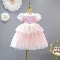 girls clothes kids dress princess costume sequined embroidery summer 4 13 years party dresses for girl childrens clothing