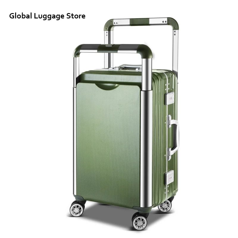 24 дюймовый чемодан для багажа с алюминиевой рамой|Ручные сумки| |
