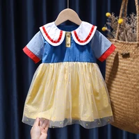 2021 new summer girls dress strap colorful casual sleeveless party princess dress cute childrens baby kids girls clothing