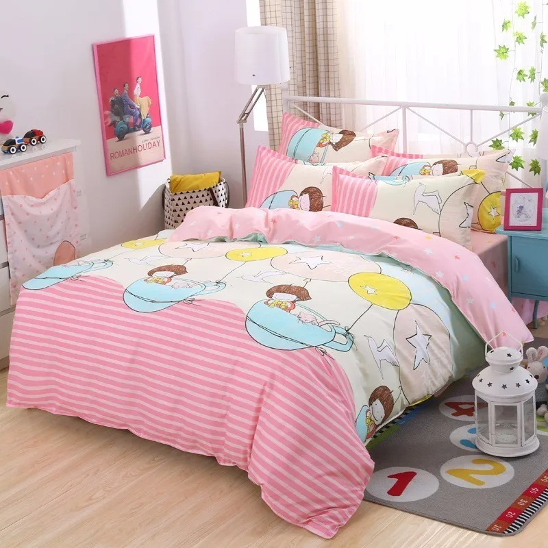 Пододеяльник для взрослых детей и девочек постельный комплект из мягкого хлопка