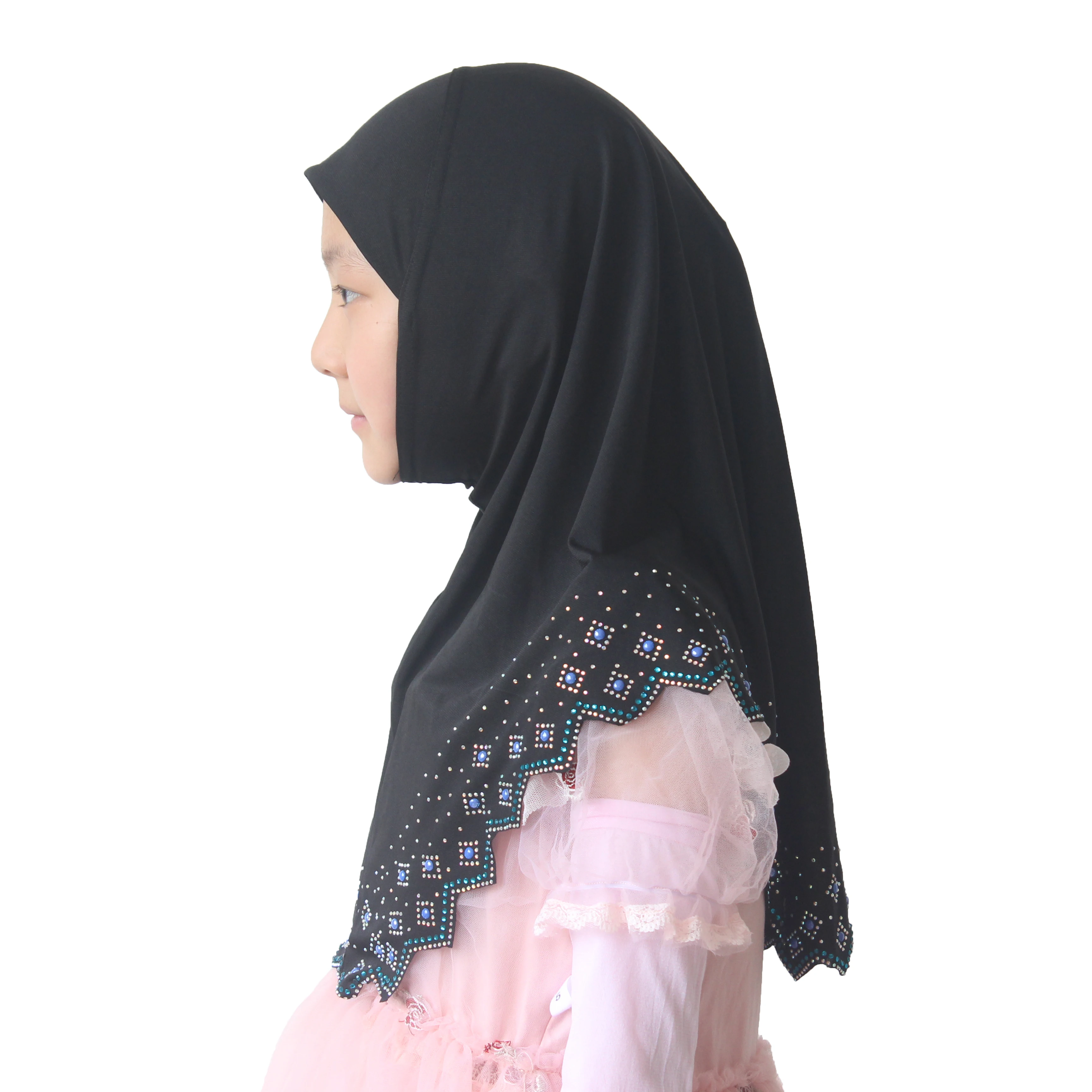Хиджаб для мусульманских девушек Amira исламский головной платок длинные шарфы