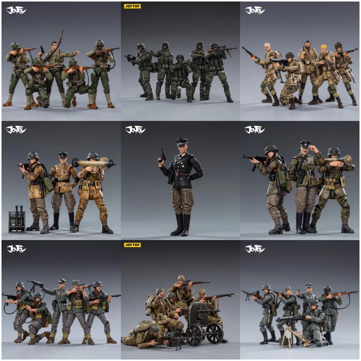 JOYTOY Подлинная (5 шт./компл.) 1/18 экшн фигурка времен Второй мировой войны