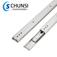 chunsi 35mm wide three section steel non detachable drawer slide