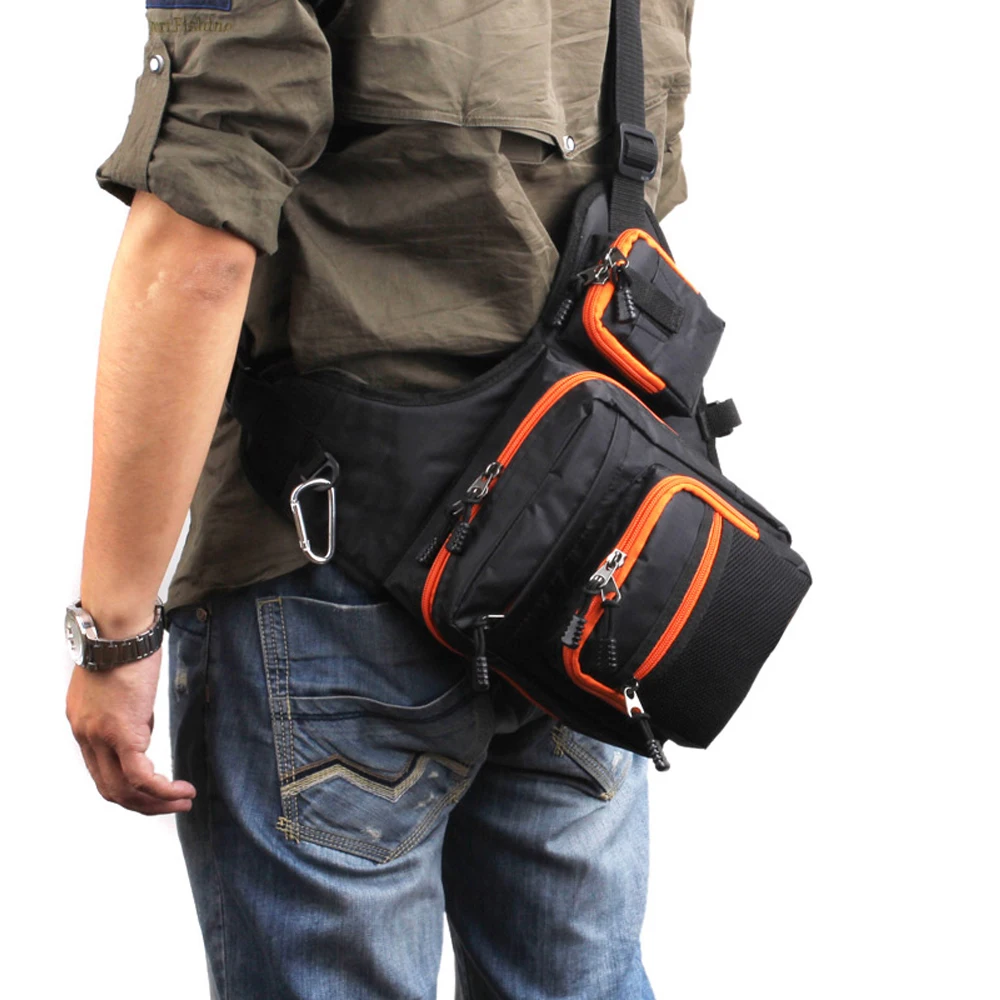 Водонепроницаемая сумка слинг для рыболовных снастей Спортивная уличная через