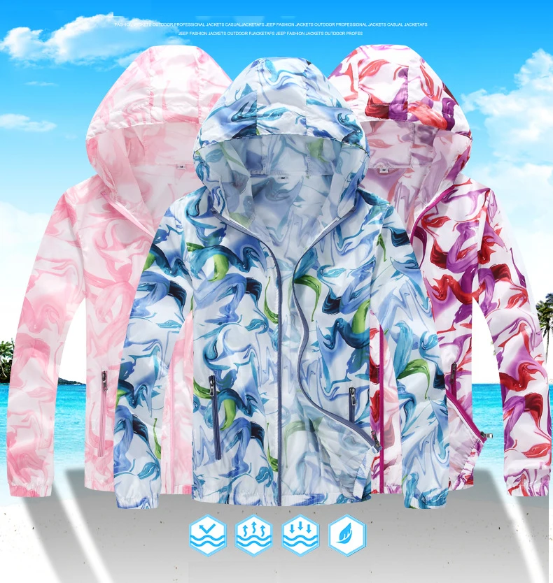 Новые ультратонкие мужские и женские спортивные куртки с градиентным принтом
