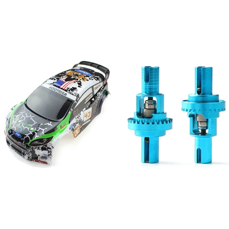

1 шт. RC автомобиль оболочки тела Пульты дистанционного Управление игрушка & 2 предмета RC автомобиль Запчасти металлический дифференциальный...