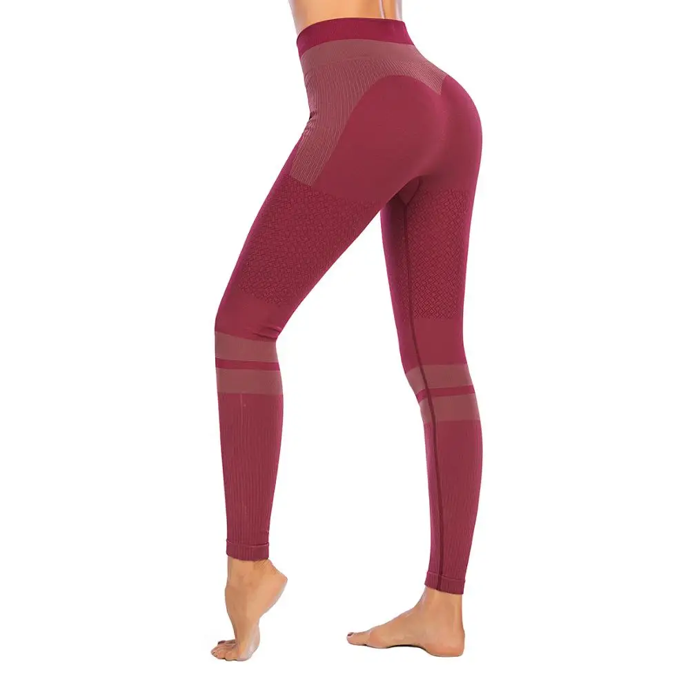 Hoge Taille Stretch Gym Leggings Naadloze Shark Yoga Leggings Running Sportkleding Vrouwen Fitness Broek Sport Broek Vrouwen