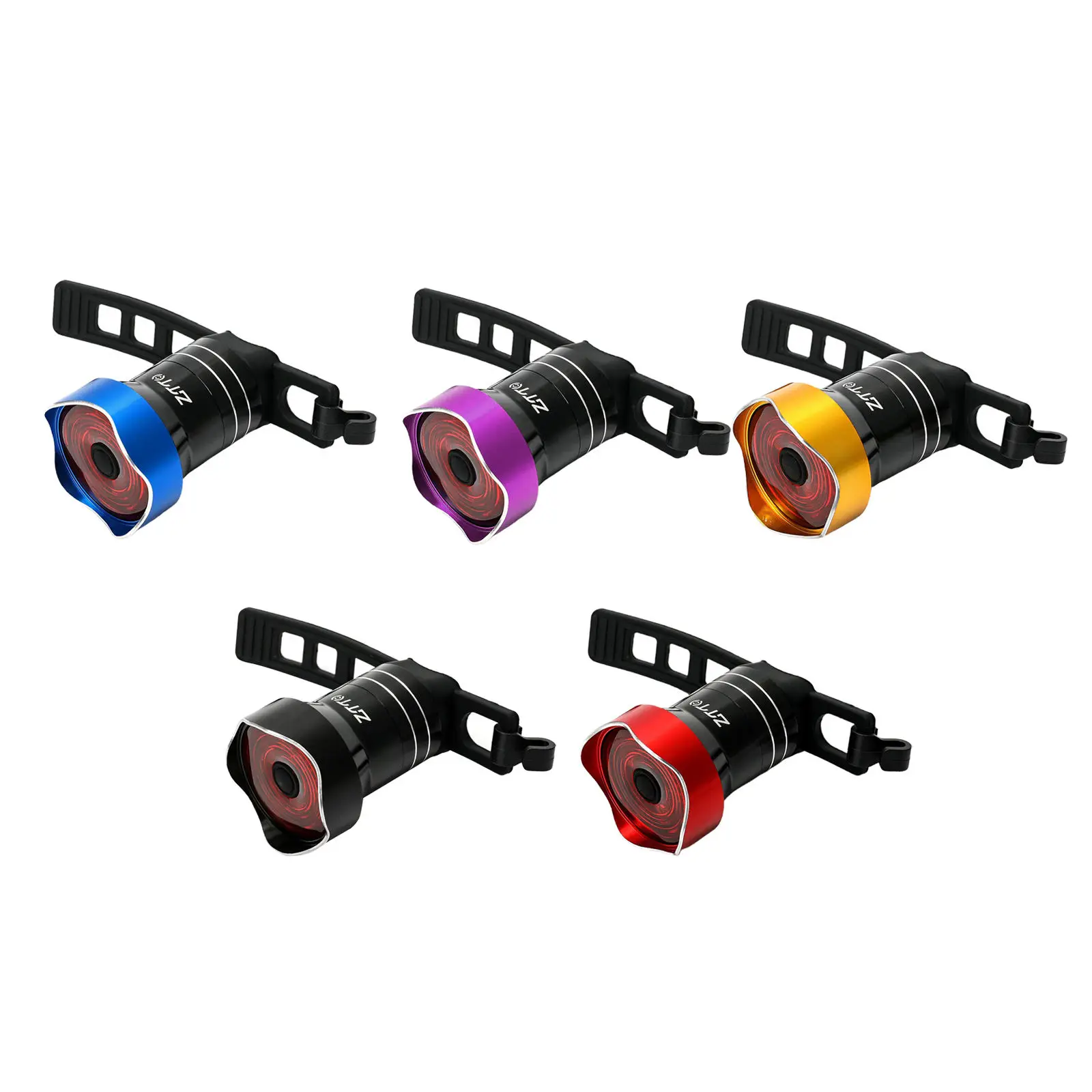 

Smart Bicycle Tail Light Lamp Waterproof LED USB Charging Safety Warning Cycling Taillight Bike Rear Light Accessories