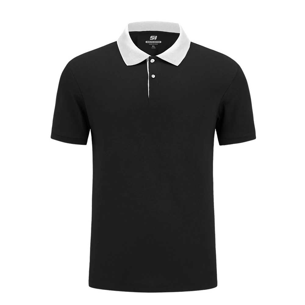 

SANHENG Brand Men Business Casual Polo-Shirt Men-Polo Shirt Male-Polo Shirt Short Sleeve Plus Size IG Sanhengsports